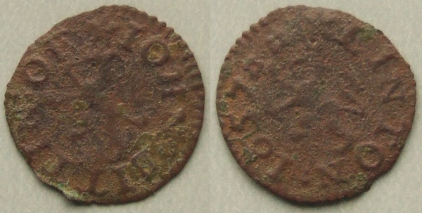 Linton, John Bittin 1657 farthing token
